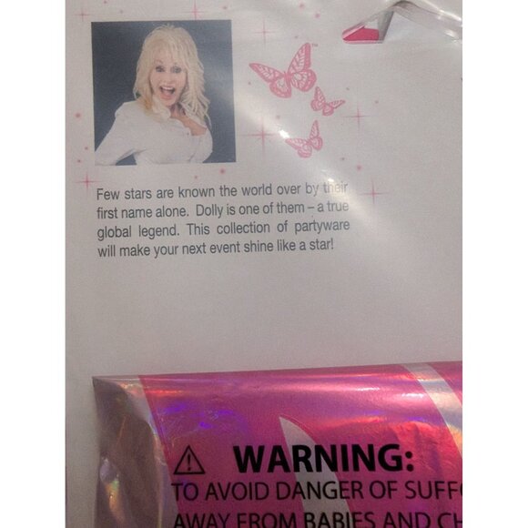 Dolly Parton What Would Dolly Do Air Filled Banner Lot 4 - 4 ballons per pack - Picture 9 of 9